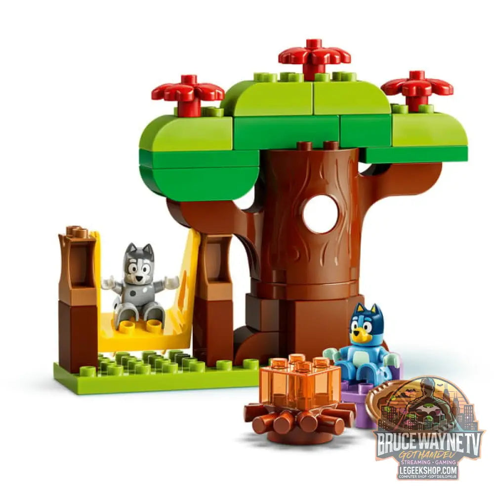 LEGO 10469 DUPLO Bluey Pizza-Schwestern avec Muffin et Bluey, jeu de construction - LEGO - vue 3
