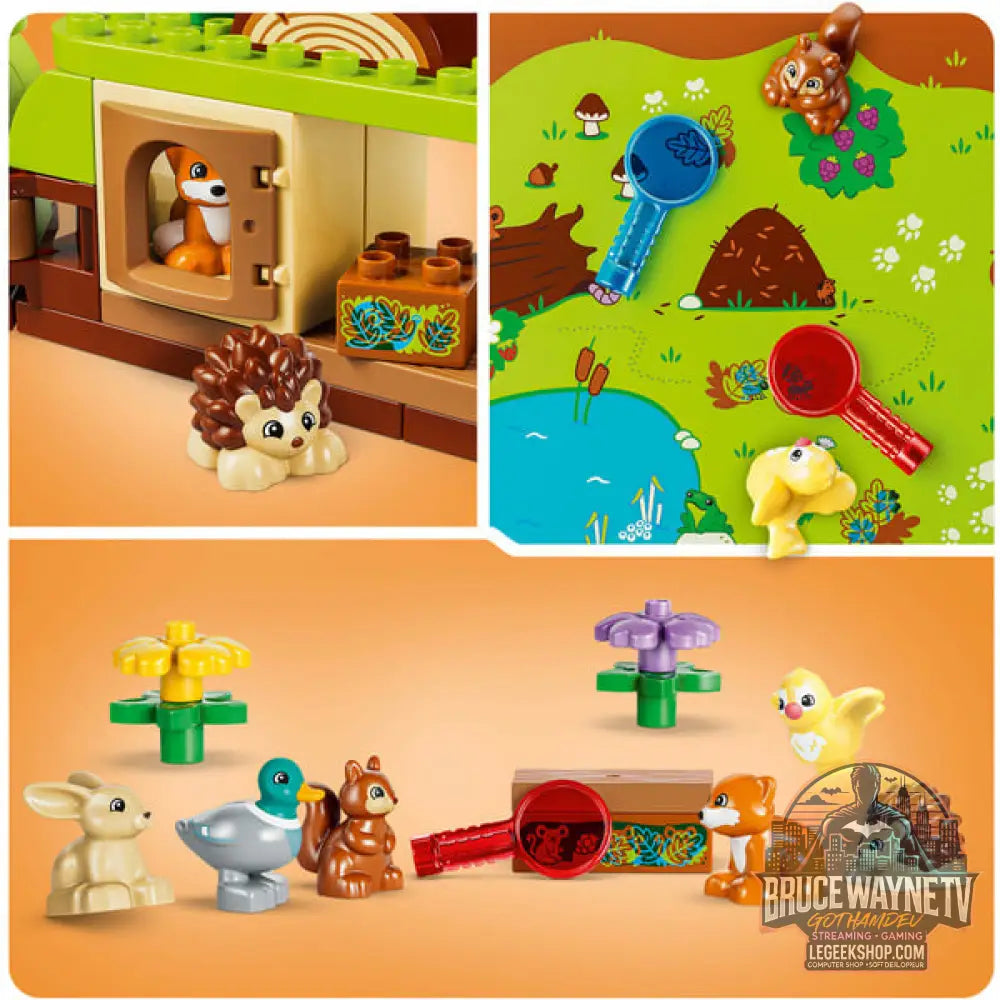 LEGO 10480 DUPLO Town Wald avec wilden Tieren, jeu de construction - LEGO - vue 4