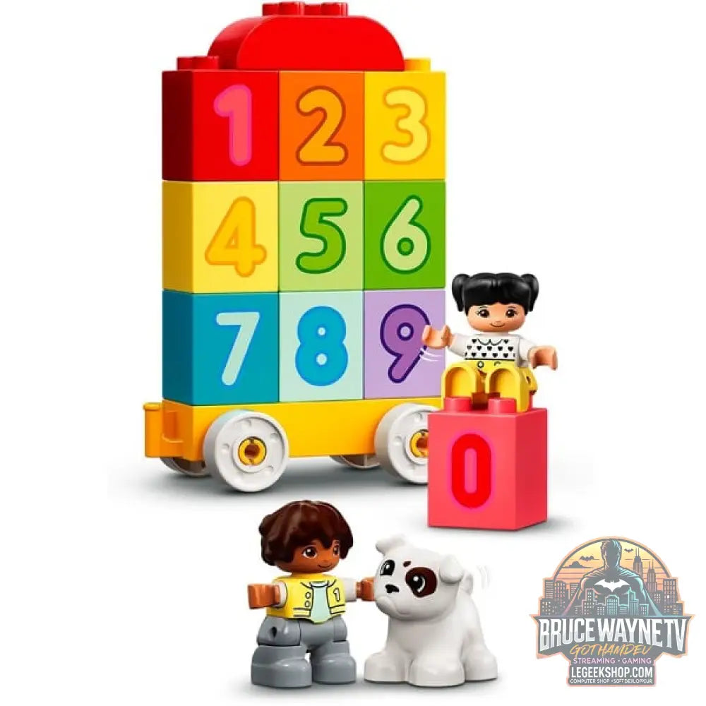 LEGO 10954 DUPLO Zahlenzug - Zählen lernen, jeu de construction - LEGO - vue 4