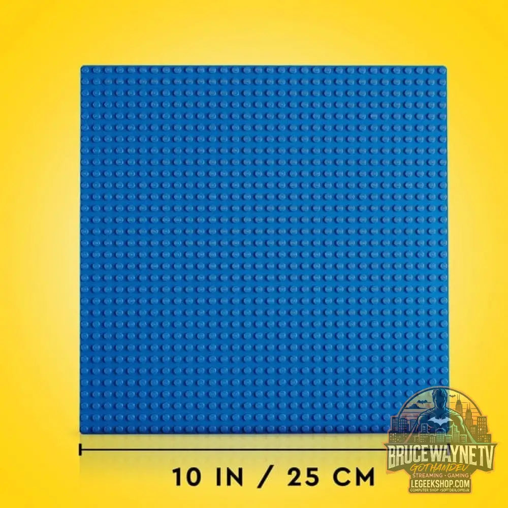 LEGO 11025 Classic Blaue Bauplatte, jeu de construction bleu, Quadratische Grundplatte avec 32x32 Noppen - LEGO - vue 2