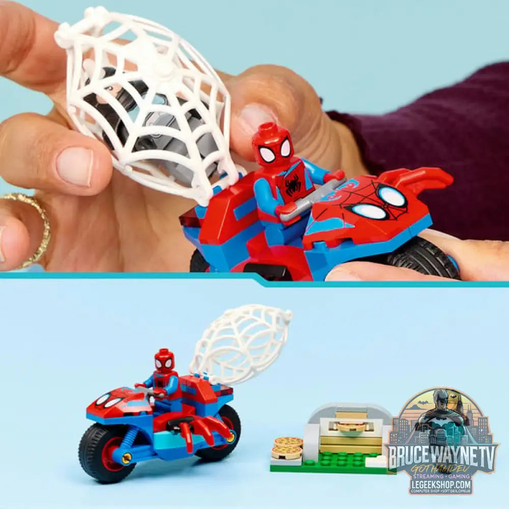LEGO 11206 Marvel Spidey et seine Super-Freunde Spidey auf Motorrad vs. Rhino, jeu de construction - LEGO - vue 6