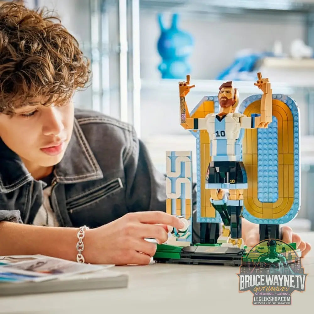 LEGO 43015 Editions Lionel Messi - Fußballlegende, jeu de construction - LEGO - vue 6