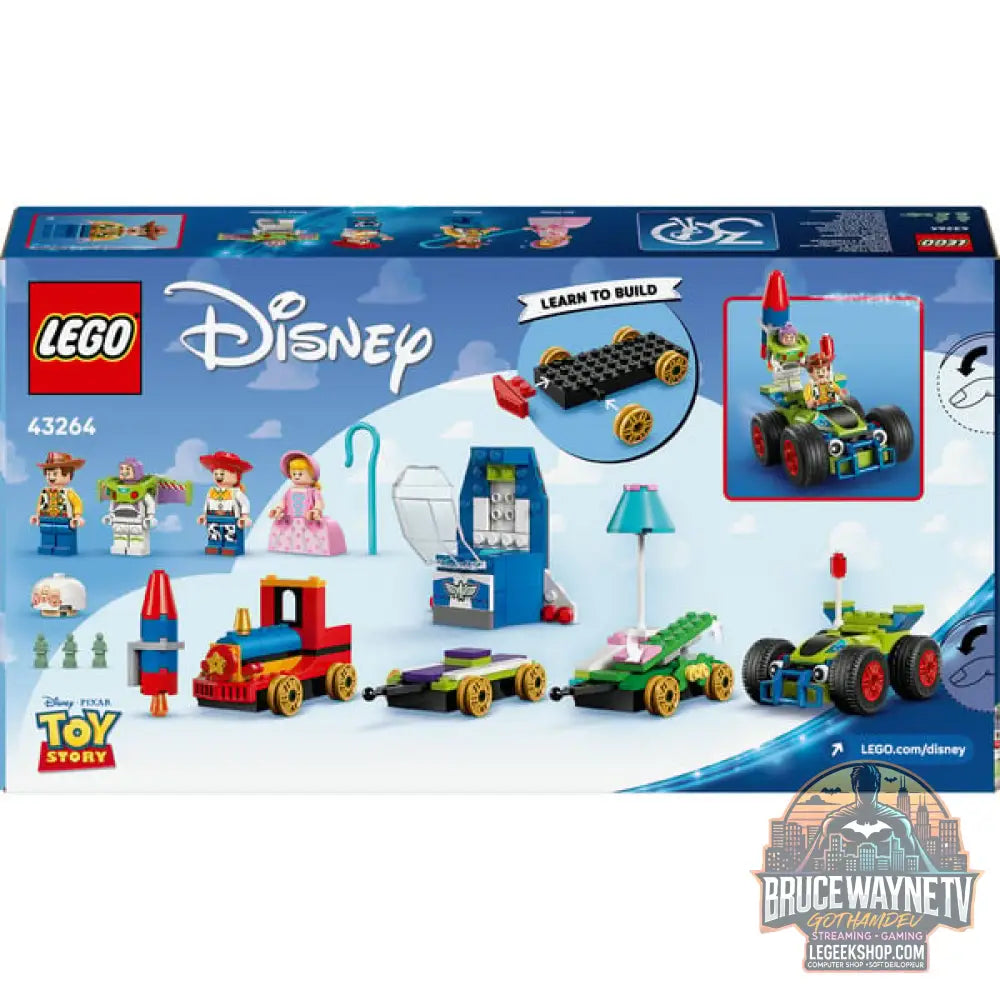 LEGO 43264 Disney Pixar Partyzug et das Auto RC aus Toy Story, jeu de construction - LEGO - vue 7