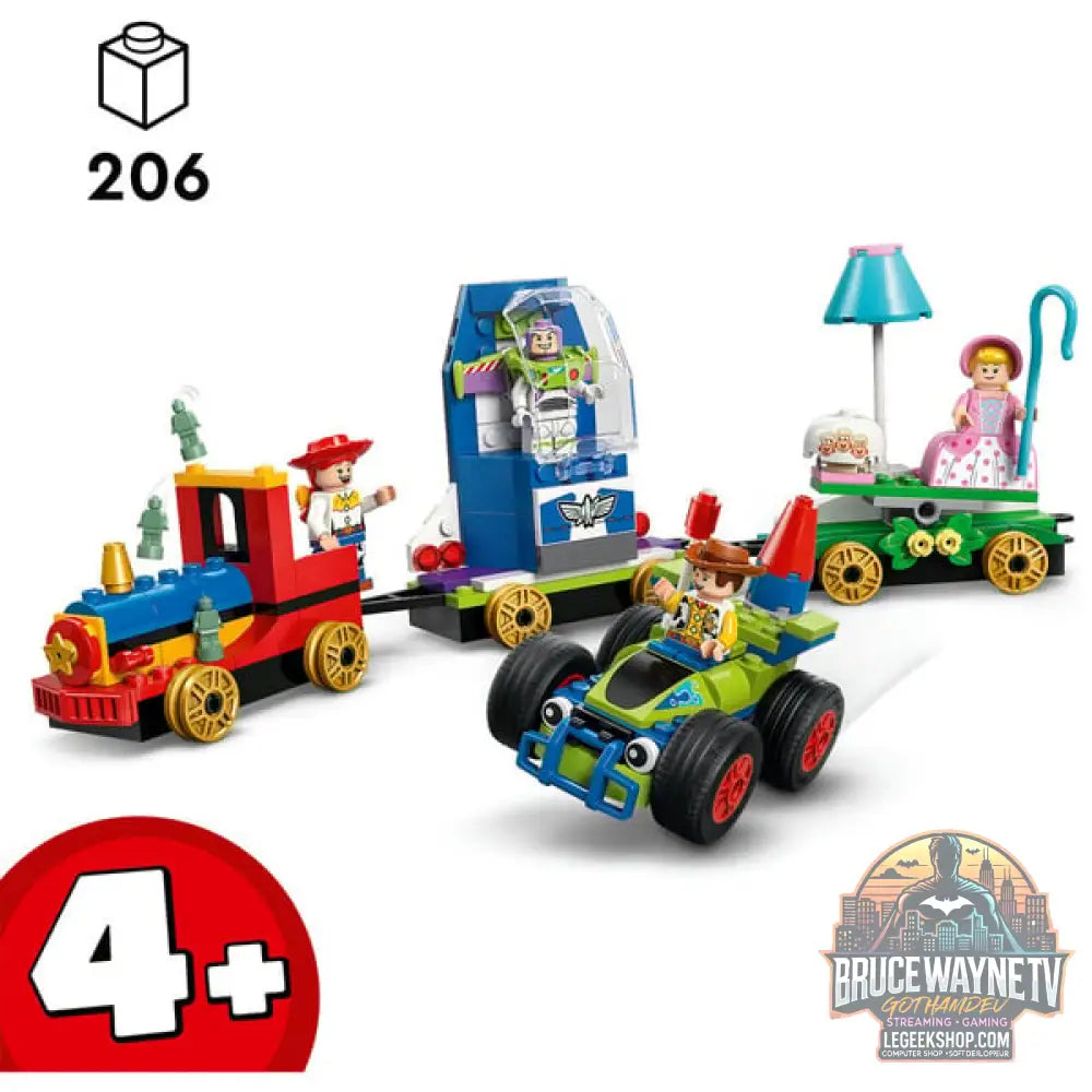 LEGO 43264 Disney Pixar Partyzug et das Auto RC aus Toy Story, jeu de construction - LEGO - vue 3