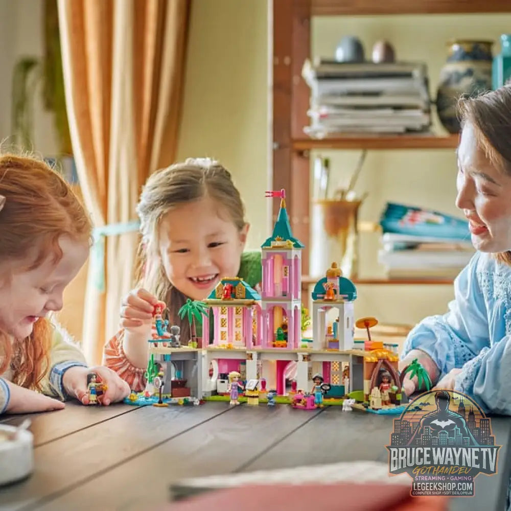 LEGO 43267 Disney Princess Prinzessinnenschloss avec Haustieren, jeu de construction - LEGO - vue 2