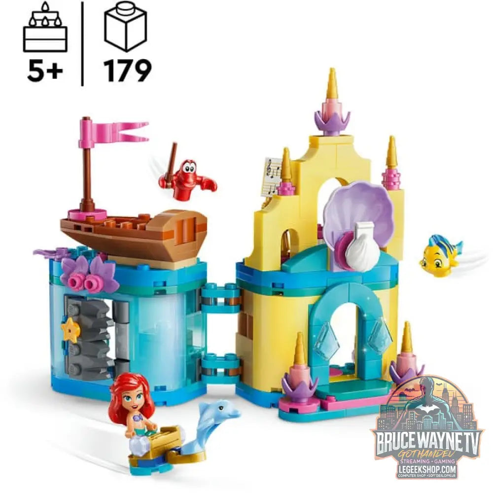LEGO 43285 Disney Princess Arielles Magisches Mini-Schloss, jeu de construction - LEGO - vue 3