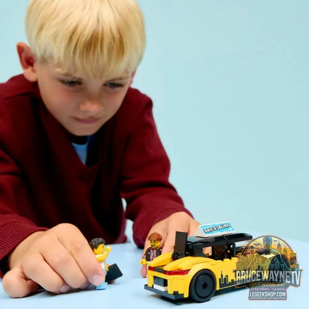 LEGO 60487 City Gelbes Taxi, jeu de construction - LEGO - vue 2