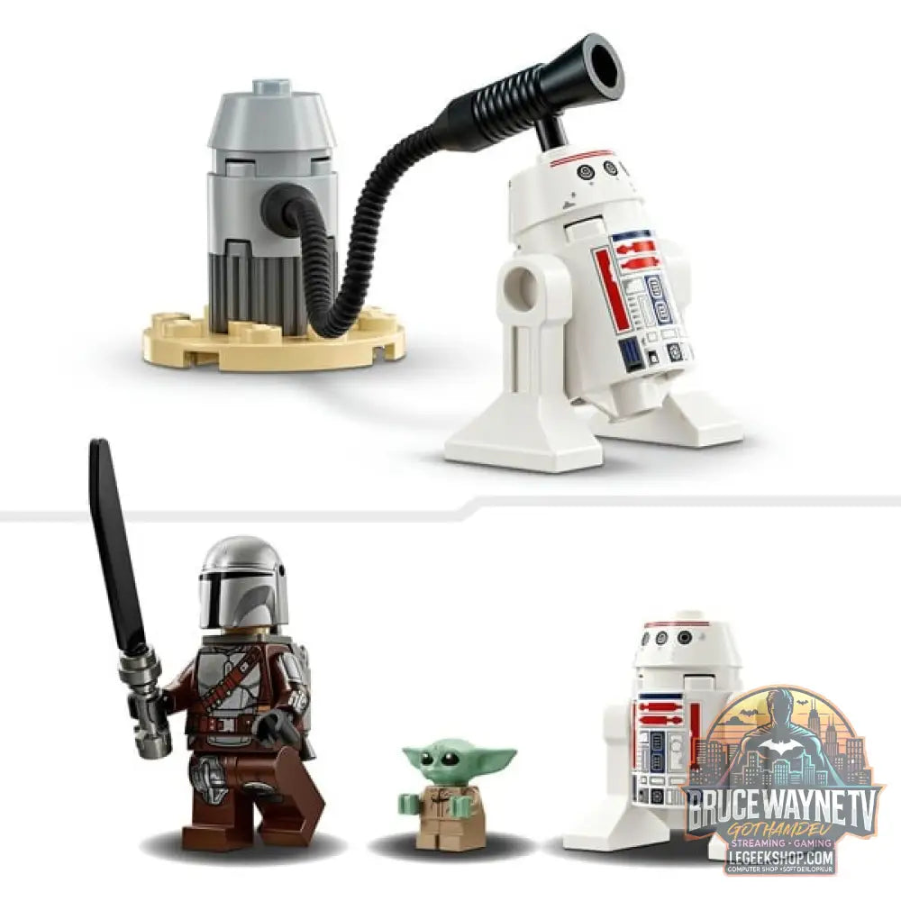 LEGO 75410 Star Wars Mandos et Grogus N-1 Starfighter, jeu de construction - LEGO - vue 5