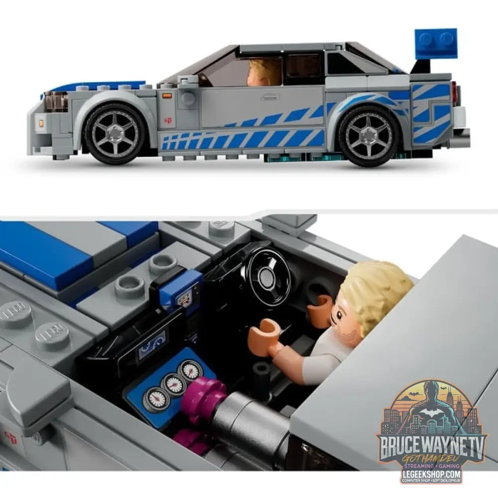 LEGO 76917 Speed Champions: 2 Fast 2 Furious - Nissan Skyline GT-R, jeu de construction - LEGO - vue 5
