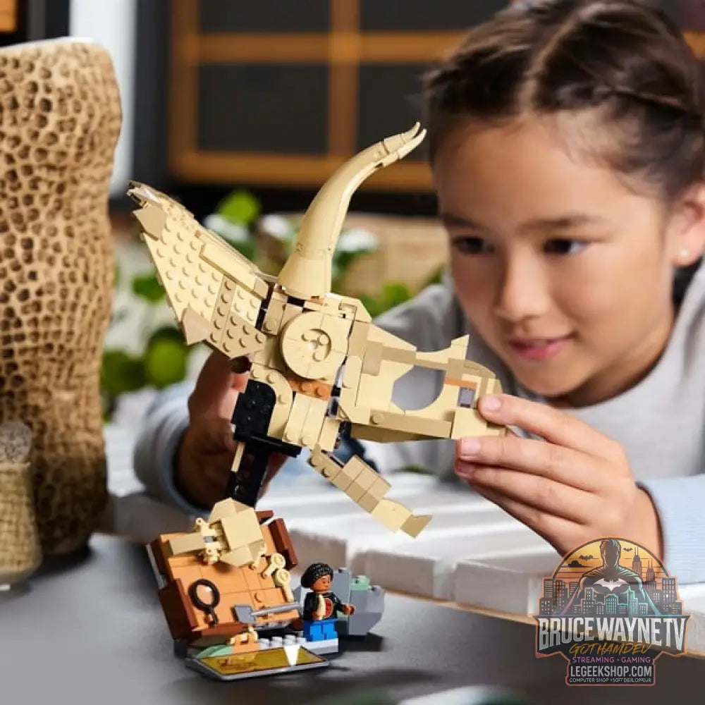 LEGO 76969 Jurassic World Dinosaurier-Fossilien: Triceratops-Schädel, jeu de construction - LEGO - vue 2