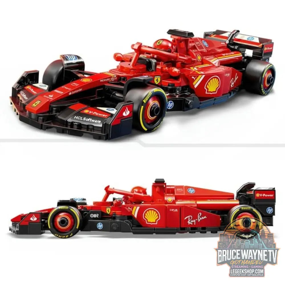 LEGO 77242 Speed Champions Ferrari SF-24 F1 Rennauto, jeu de construction - LEGO - vue 4
