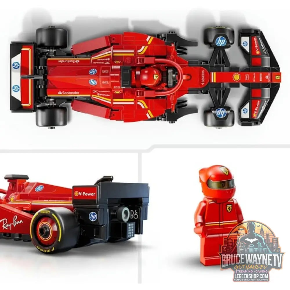 LEGO 77242 Speed Champions Ferrari SF-24 F1 Rennauto, jeu de construction - LEGO - vue 5