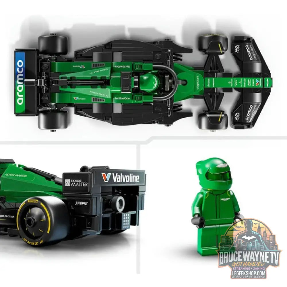 LEGO 77245 Speed Champions Aston Martin Aramco F1 AMR24 Rennauto, jeu de construction - LEGO - vue 5