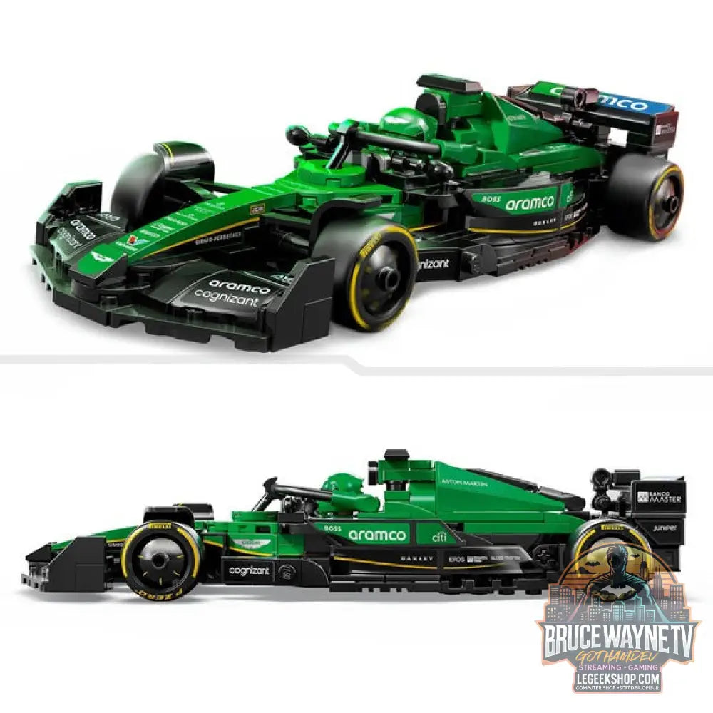 LEGO 77245 Speed Champions Aston Martin Aramco F1 AMR24 Rennauto, jeu de construction - LEGO - vue 4