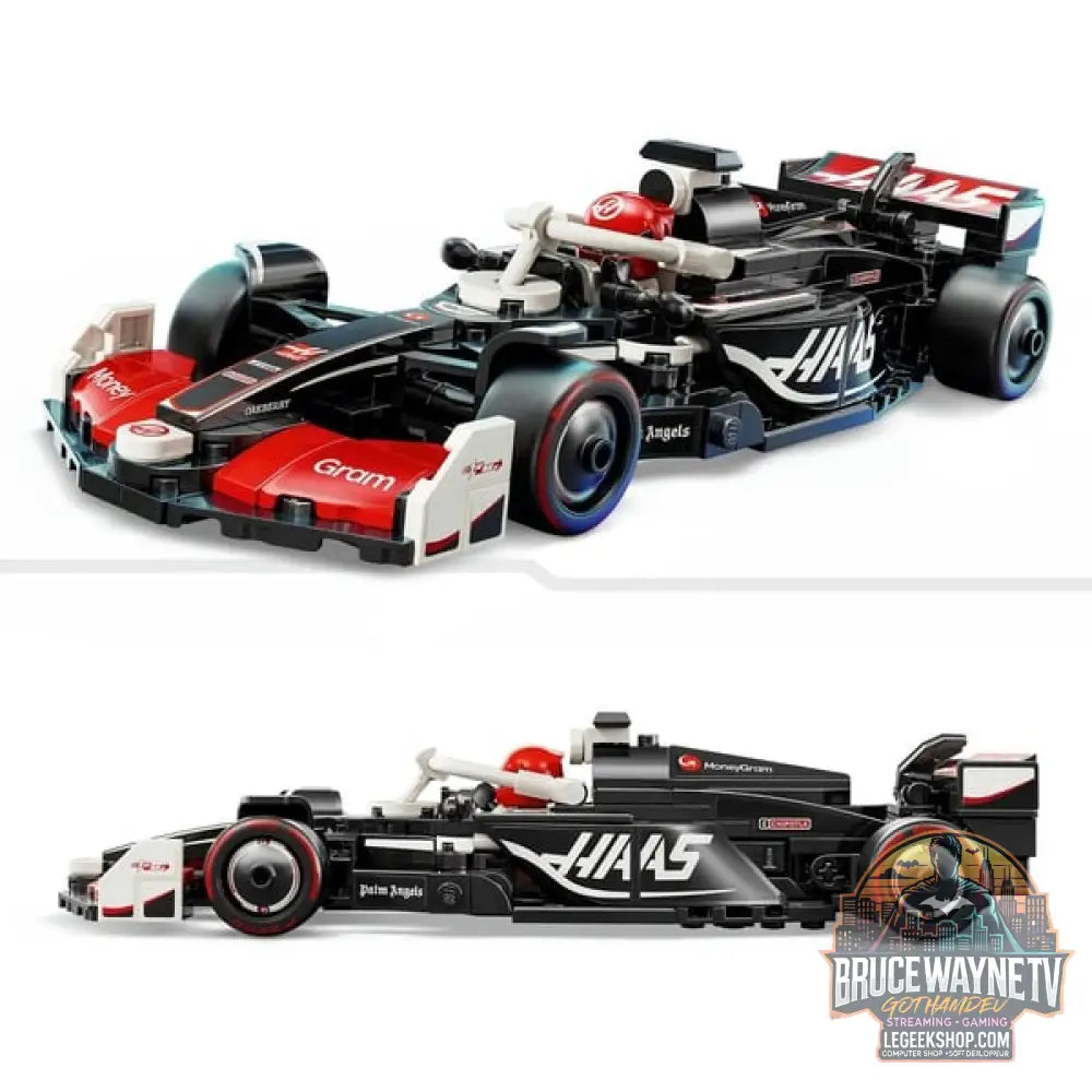 LEGO 77250 Speed Champions MoneyGram Haas F1 Team VF-24 Rennauto, jeu de construction - LEGO - vue 3
