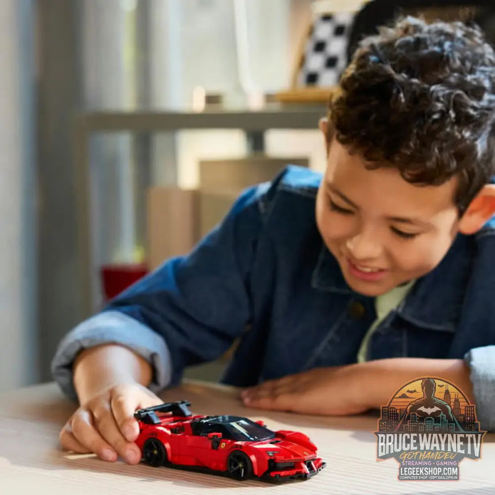 LEGO 77254 Speed Champions Ferrari SF90 XX Stradale Sportwagen, jeu de construction - LEGO - vue 2