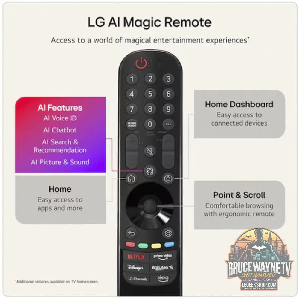 LG 65QNED7EB3C, QNED-Fernseher - LG - vue 7