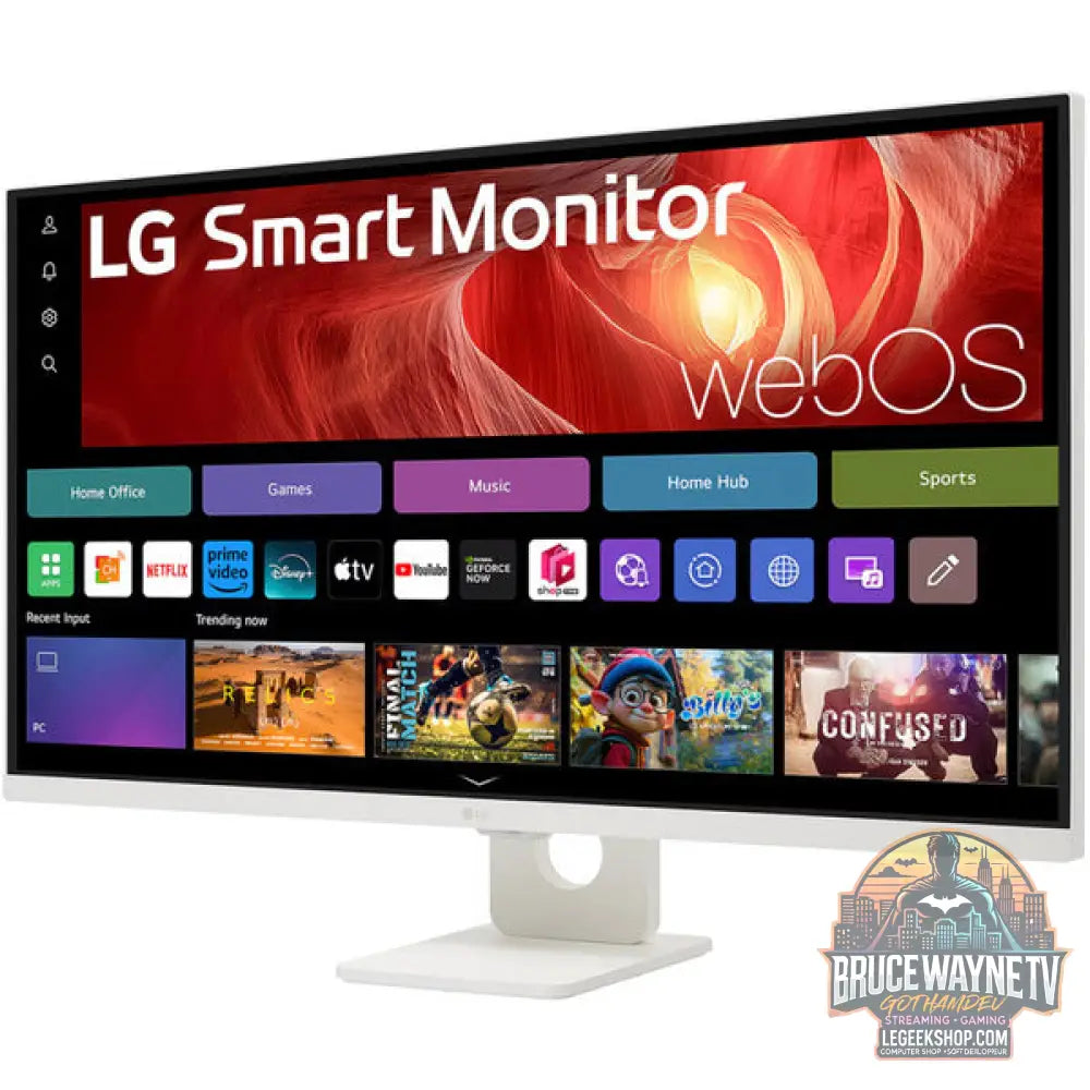 LG Smart Monitor 32U721SA-W 32" 3840 × 2160 px VA 60 Hz - LG - vue 3