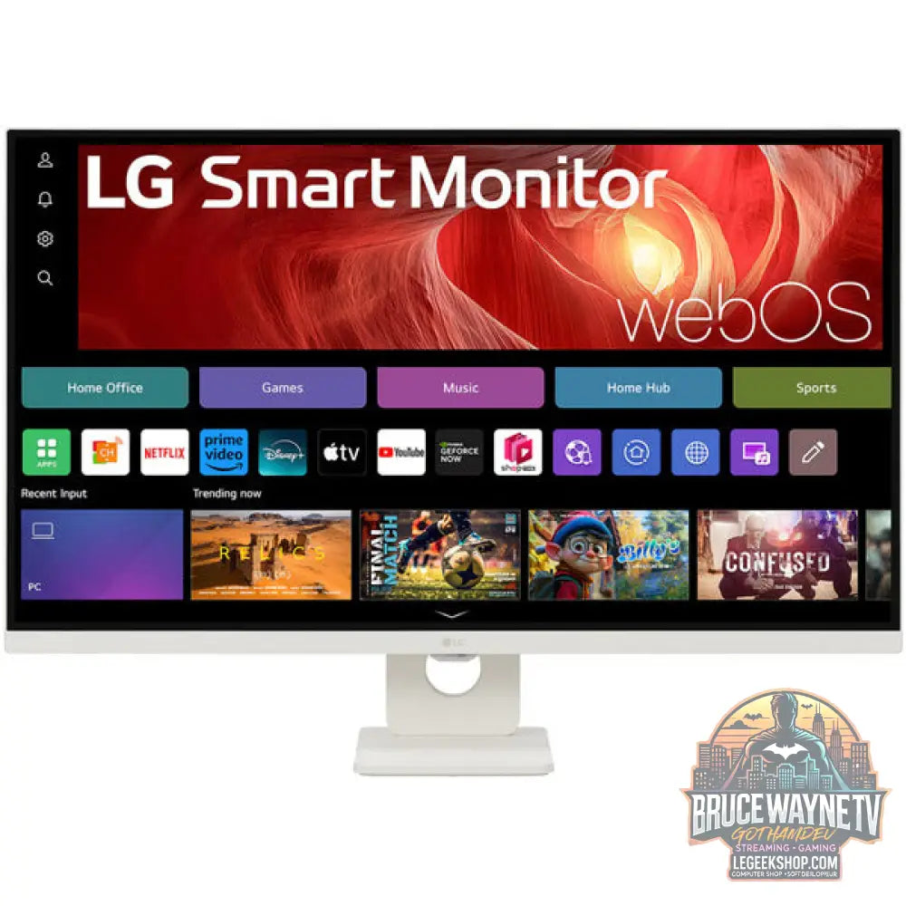 LG Smart Monitor 32U721SA-W 32" 3840 × 2160 px VA 60 Hz - LG - vue 2