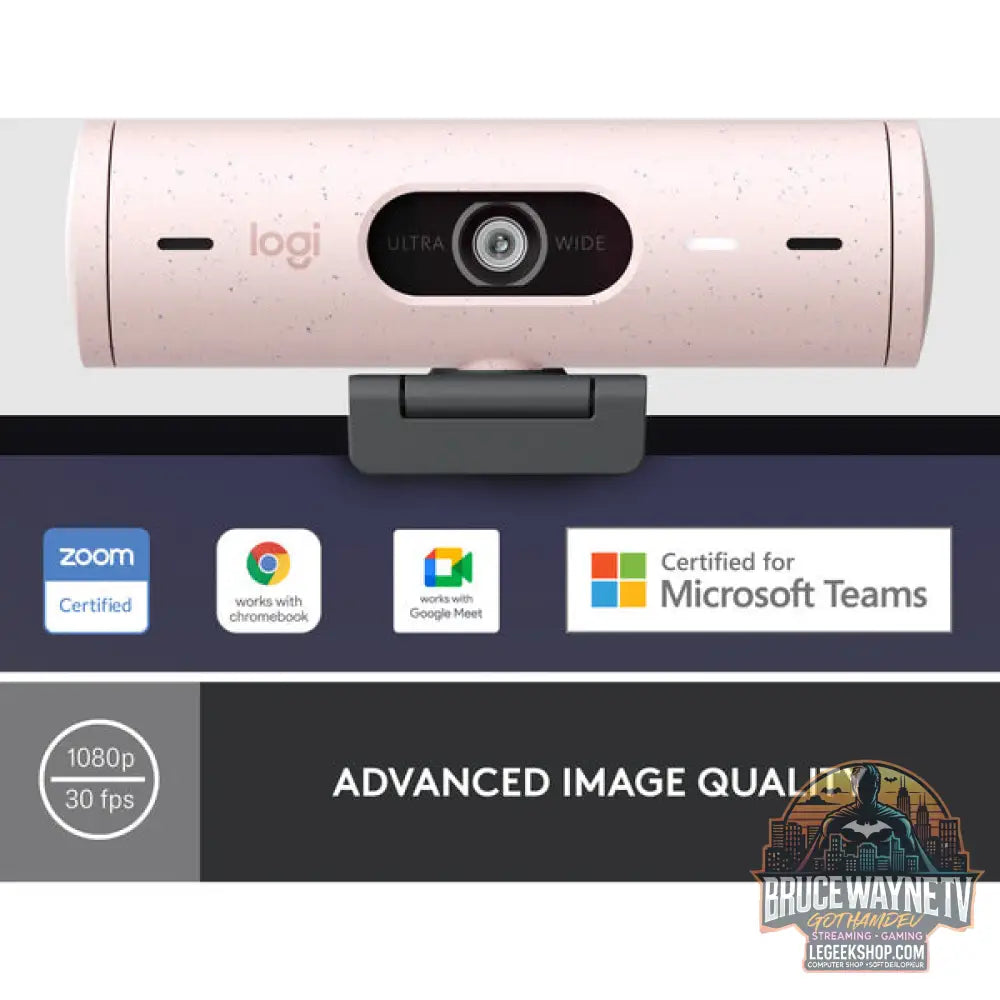 Logitech Brio 500, webcam - Logitech - vue 12