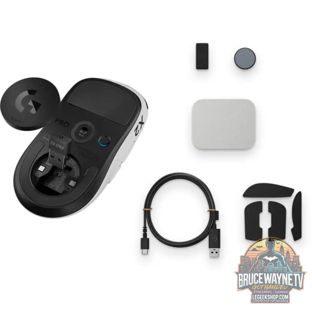 Logitech G Pro X2 SUPERSTRIKE, souris gaming - vue 3