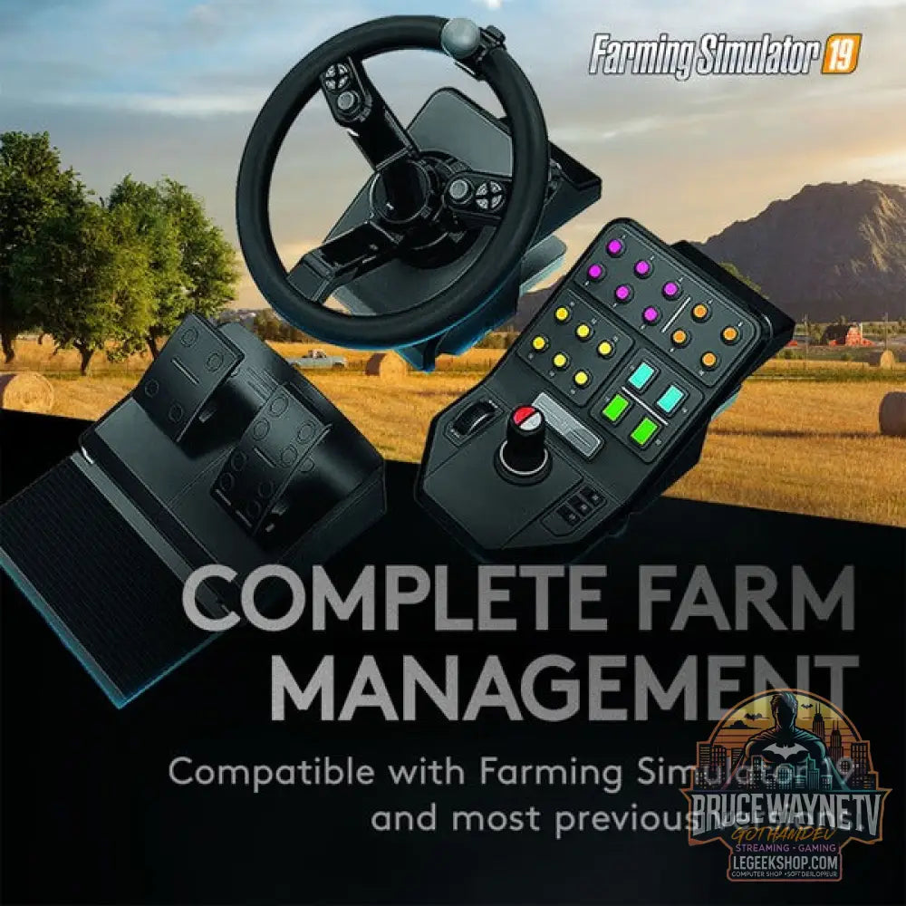 Logitech G Saitek Farm Sim Controller, Simulatoren-Set - Logitech - vue 5