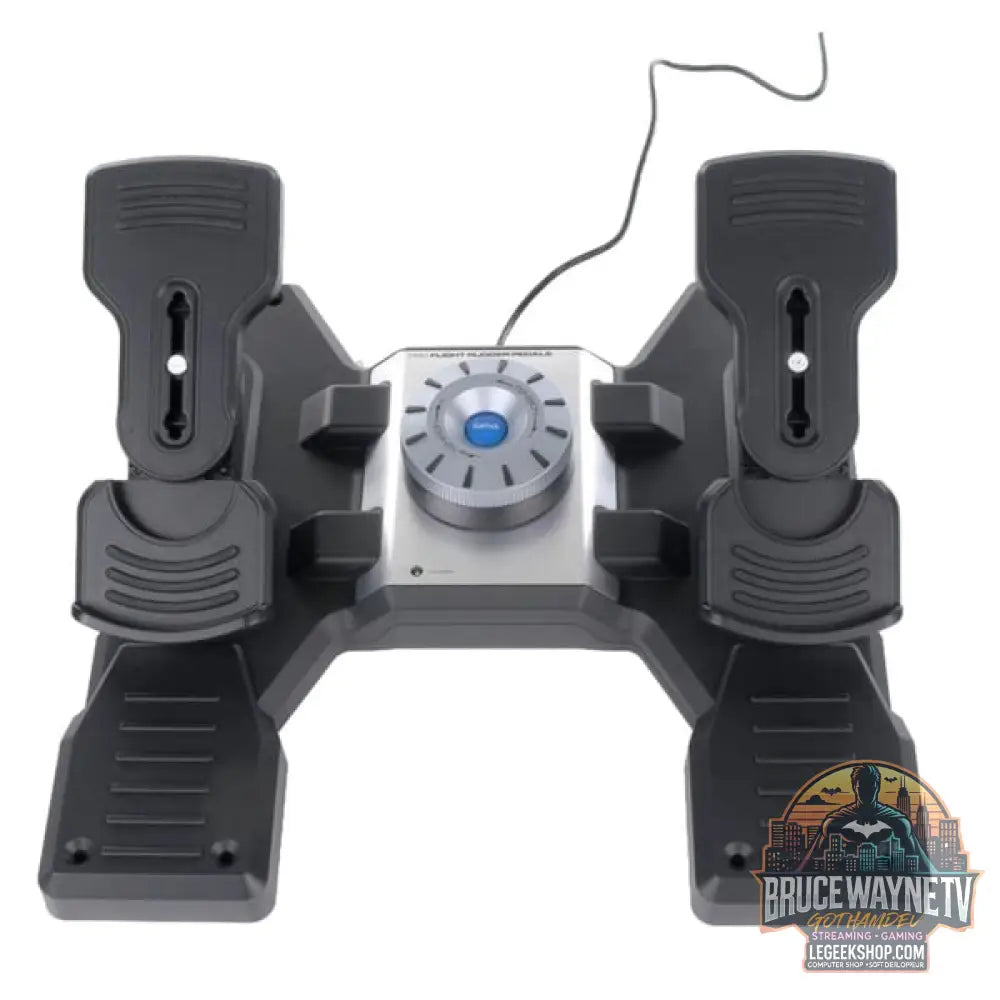 Logitech G Saitek PRO Flight Rudder Pedals, Pedale - Logitech - vue 2
