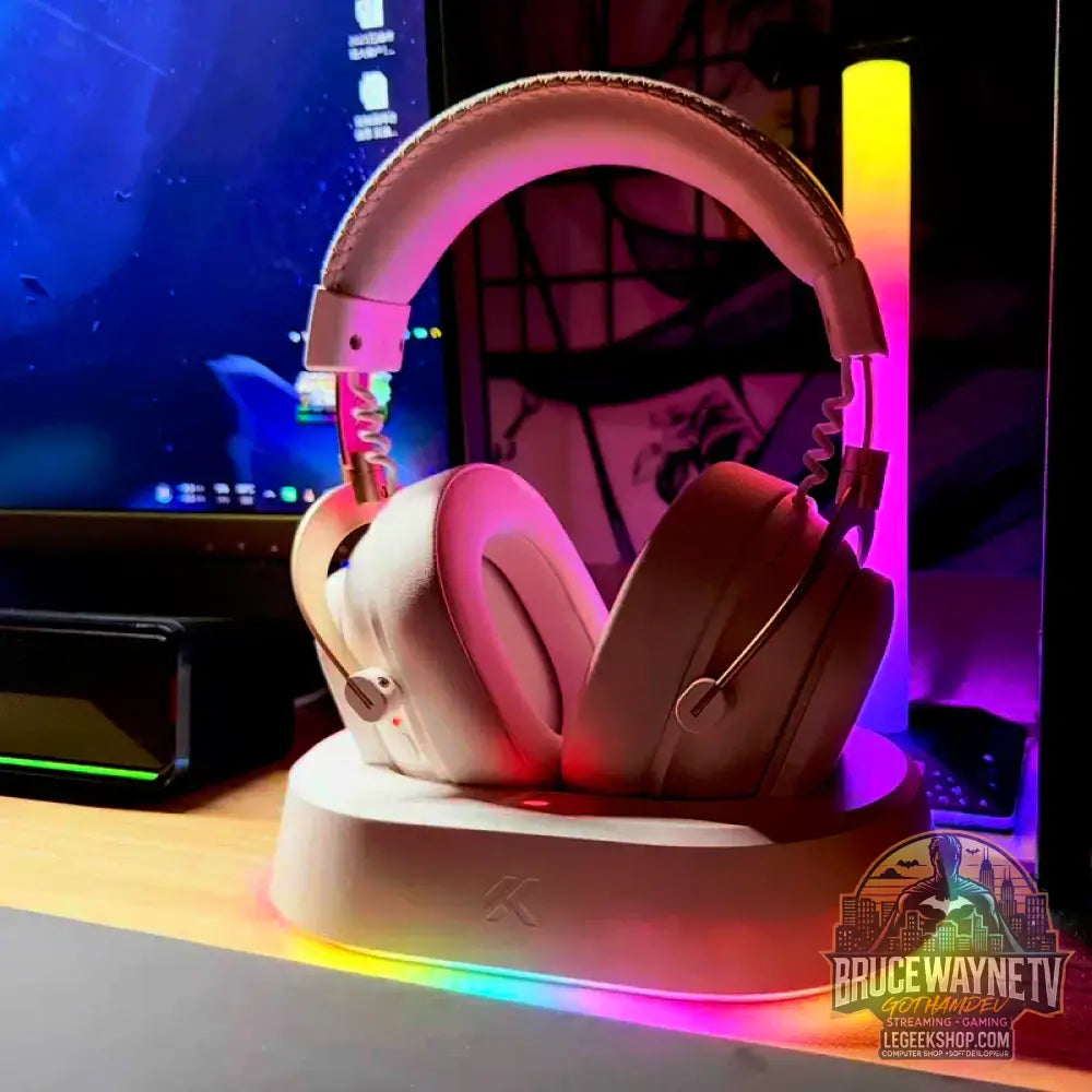 MCHOSE V9 Turbo - Casque Gaming Sans Fil 2.4G BT - Casque Gaming