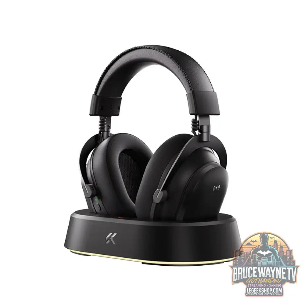 MCHOSE V9 Turbo - Casque Gaming Sans Fil 2.4G BT - Plus-Black - Casque Gaming