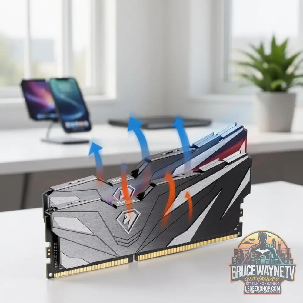 Mémoire RAM DDR4 Netac Shadow II — Mémoire RAM, vue 11, LeGeekShop