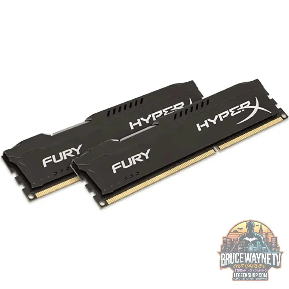 Mémoire RAM HyperX Fury DDR3 DDR4 4GB 8GB 16GB 1333-3200MHz Gaming Desktop - Mémoire RAM