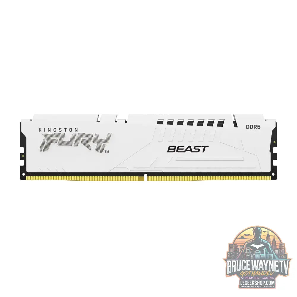 Mémoire RAM Kingston Fury Beast DDR5 8GB 16GB 32GB 4800-6400MHz Gaming Desktop XMP 3.0 - Mémoire RAM