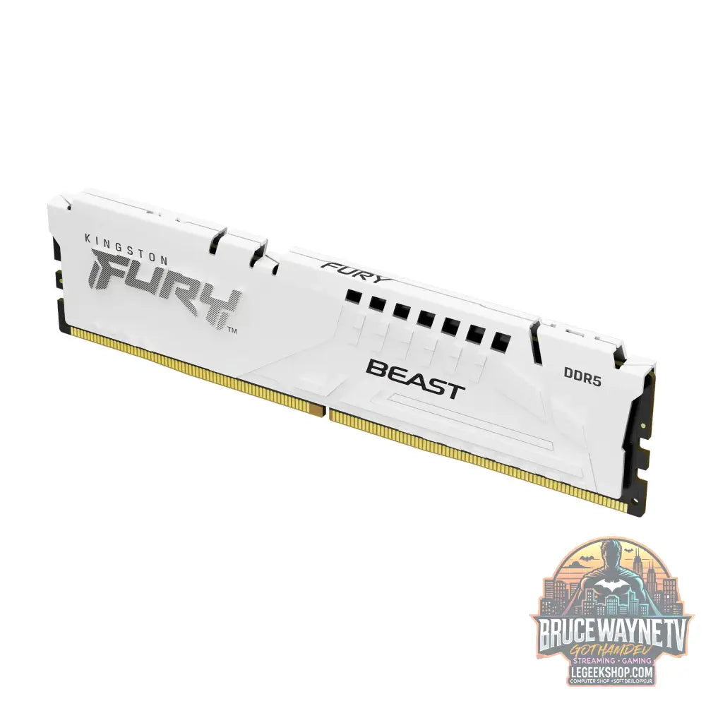 Mémoire RAM Kingston Fury Beast DDR5 8GB 16GB 32GB 4800-6400MHz Gaming Desktop XMP 3.0 - Mémoire RAM