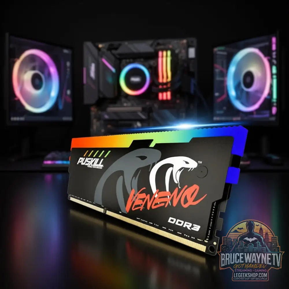 PUSKILL Memoria RAM RGB — produit geek, vue 12, LeGeekShop