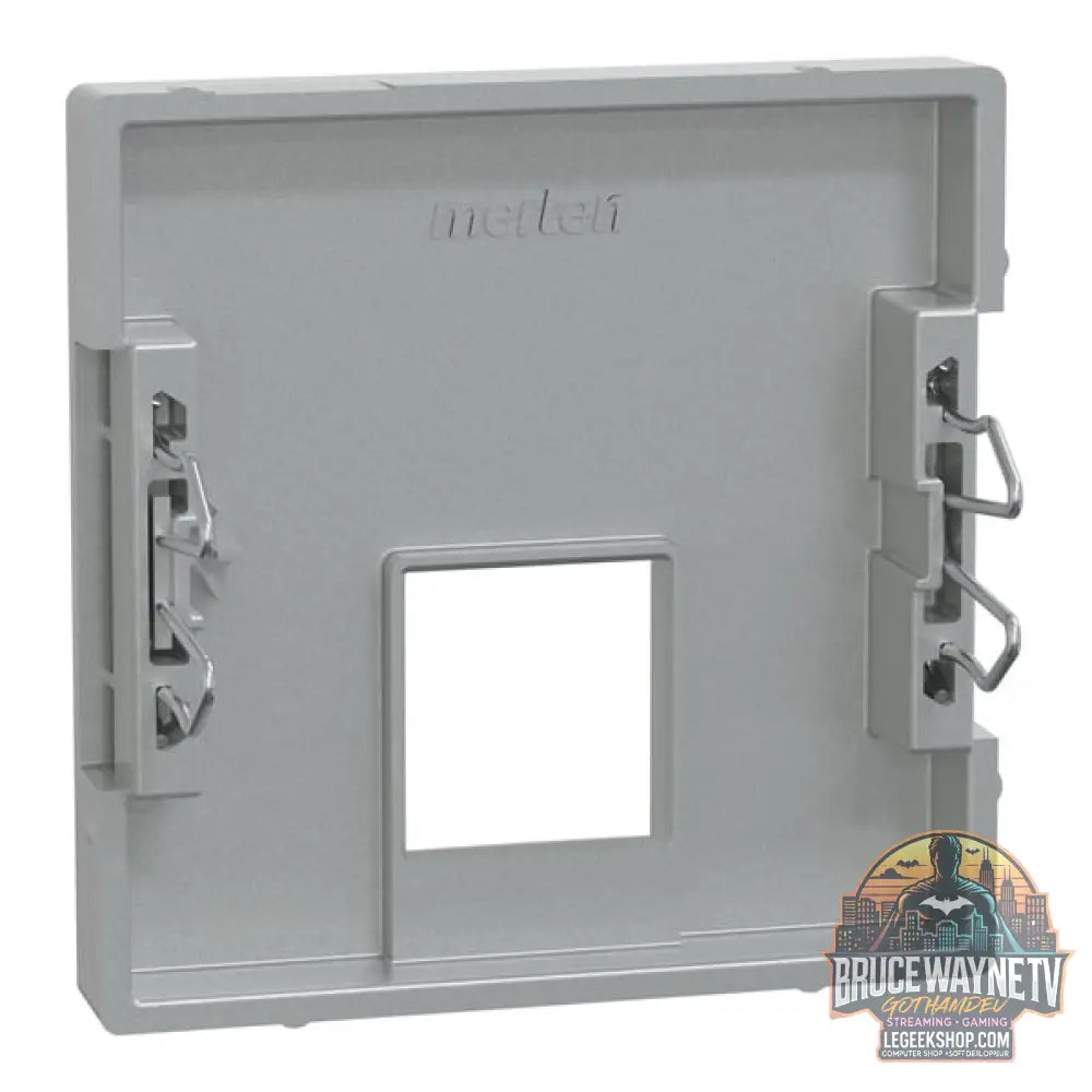 Merten Zentralplatte pour RJ12-Telefonsteckdosen-Einsätze (aluminium, Retail)