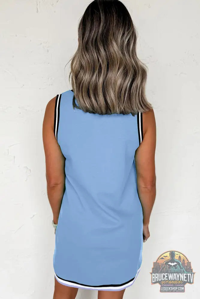 MINE COURSE VERT TRAST COUP V V MINE SHIFT SHEED sans manches Robe - Dresses/Mini Dresses