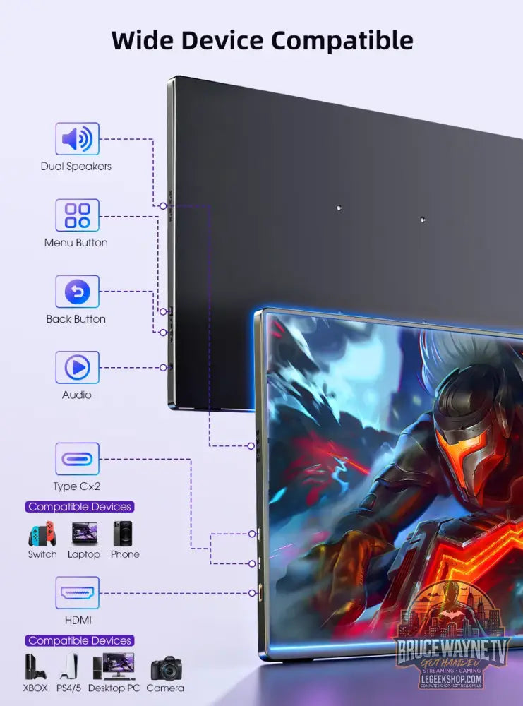 Moniteur — produit geek, vue 13, LeGeekShop