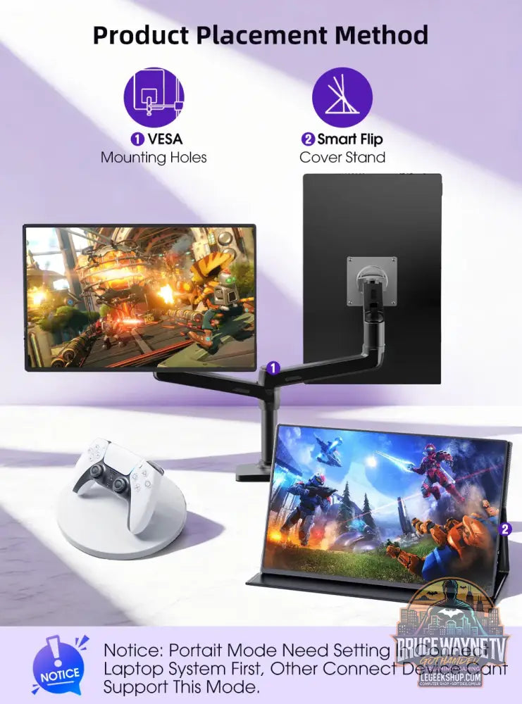 Moniteur — produit geek, vue 6, LeGeekShop