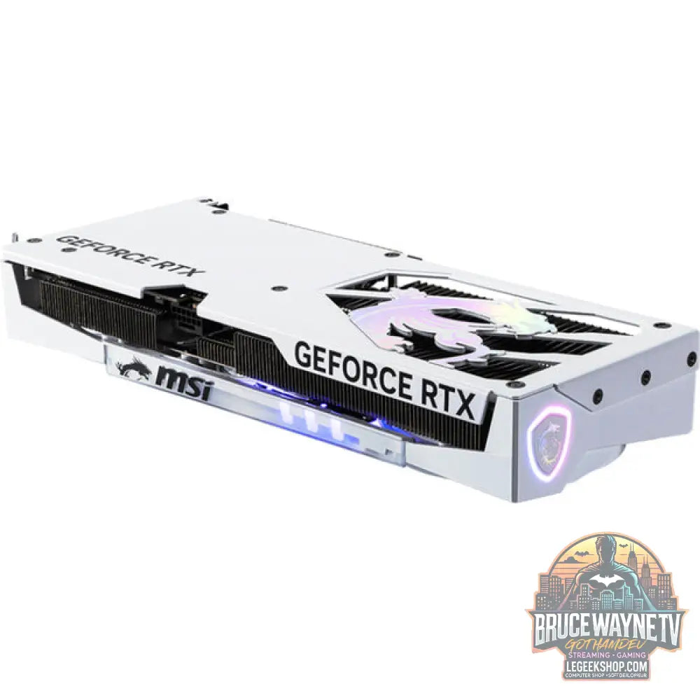 MSI GeForce RTX 5060 Ti GAMING TRIO OC WHITE 16G, carte graphique - MSI - vue 3