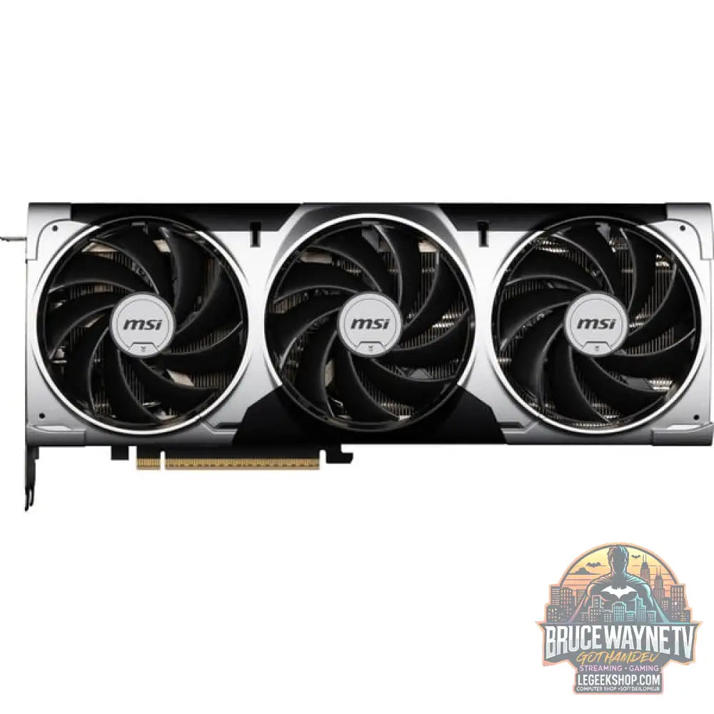 MSI GeForce RTX 5070 Ti 16G VENTUS 3X OC, carte graphique DLSS 4, 3x DisplayPort, 1x HDMI 2.1 - MSI - vue 2