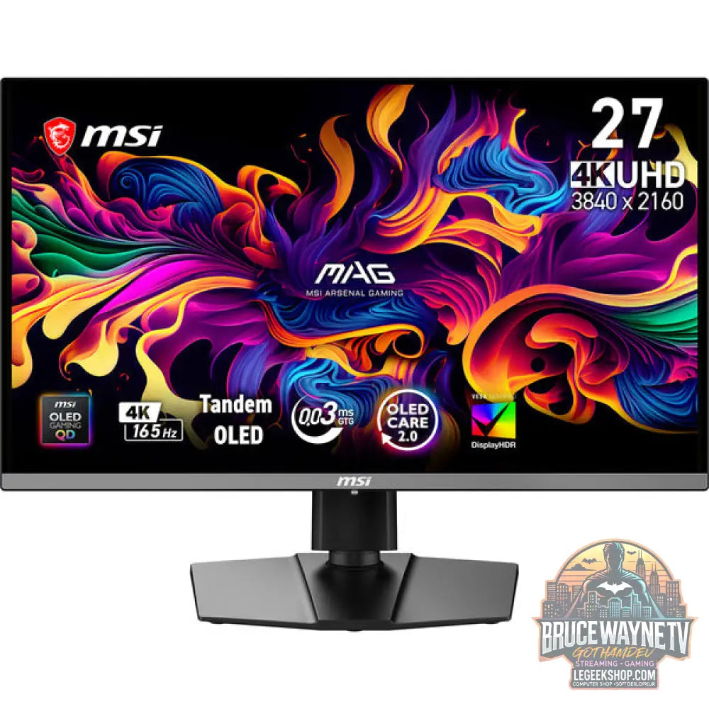 MSI MAG 272UPDE QD-OLED E16, Gaming-Monitor - vue 5