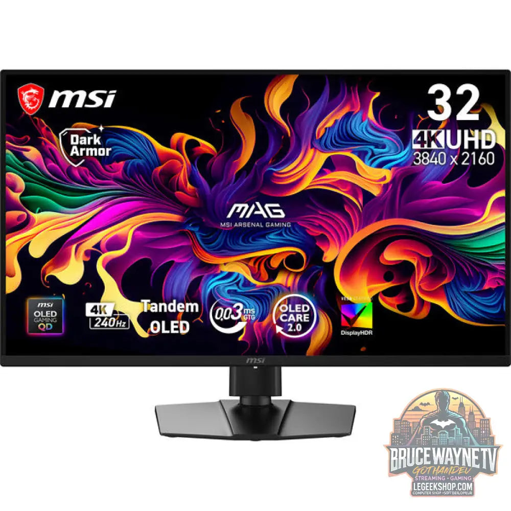 MSI MAG 321UPDE QD-OLED X24 31,5" 3840 × 2160 px QD-OLED 240 Hz - MSI - vue 5