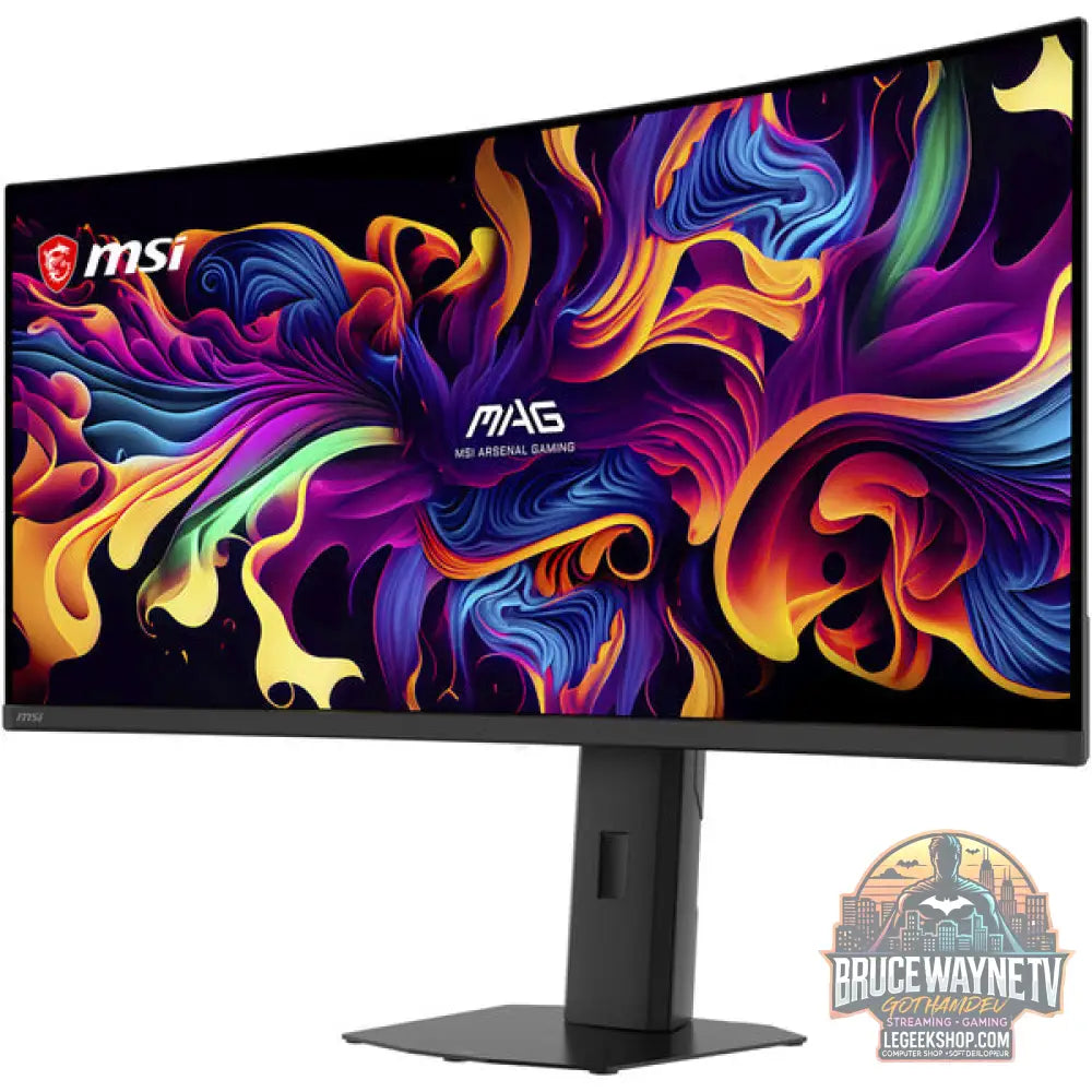 MSI MAG 341CQPDE QD-OLED X28 34" 3440 × 1440 px QD-OLED 280 Hz - MSI - vue 8