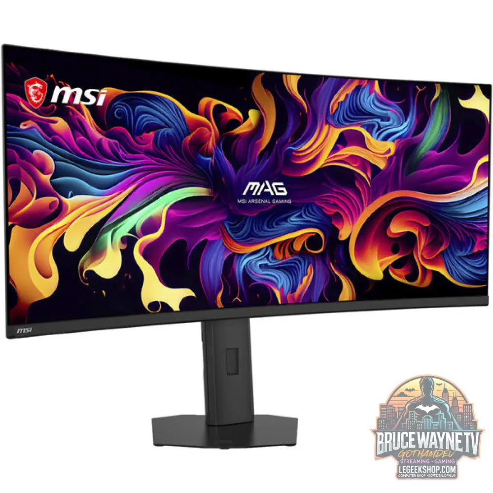 MSI MAG 341CQPDE QD-OLED X28 34" 3440 × 1440 px QD-OLED 280 Hz - MSI - vue 3