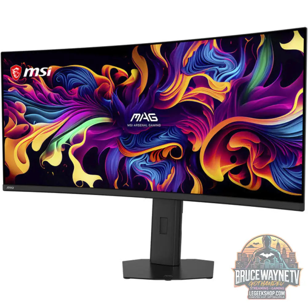 MSI MAG 341CQPDE QD-OLED X28 34" 3440 × 1440 px QD-OLED 280 Hz - MSI - vue 7