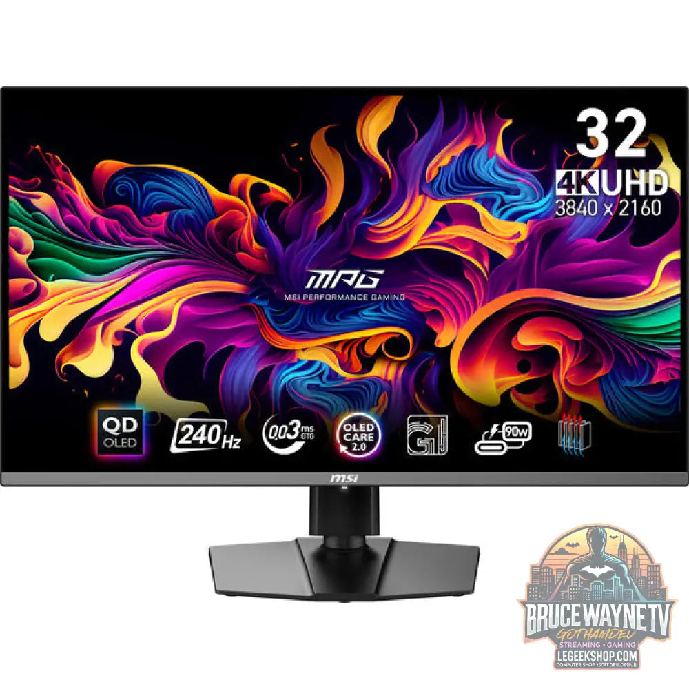 MSI MPG 321URXDE QD-OLED 31,5" 3840 × 2160 px QD-OLED 240 Hz - MSI - vue 4