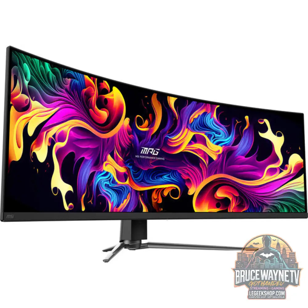 MSI MPG 491CQPDE QD-OLED 49" 5120 × 1440 px QD-OLED 144 Hz - MSI - vue 3