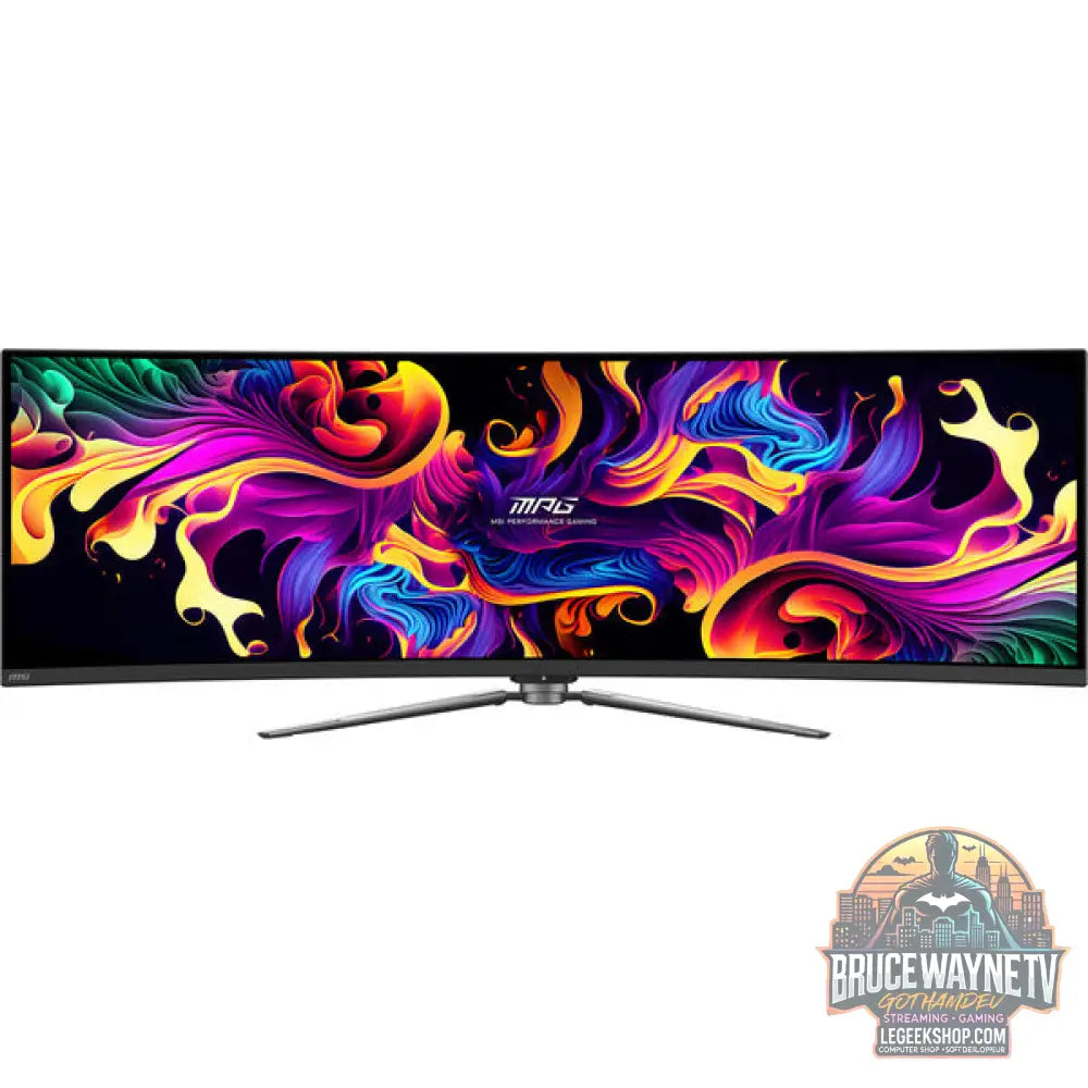MSI MPG 491CQPDE QD-OLED 49" 5120 × 1440 px QD-OLED 144 Hz - MSI - vue 6