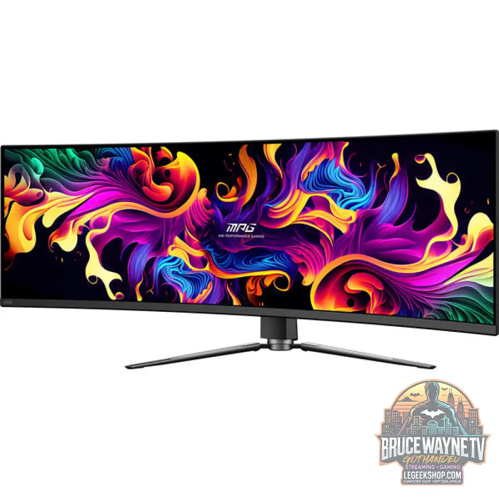 MSI MPG 491CQPDE QD-OLED 49" 5120 × 1440 px QD-OLED 144 Hz - MSI - vue 8