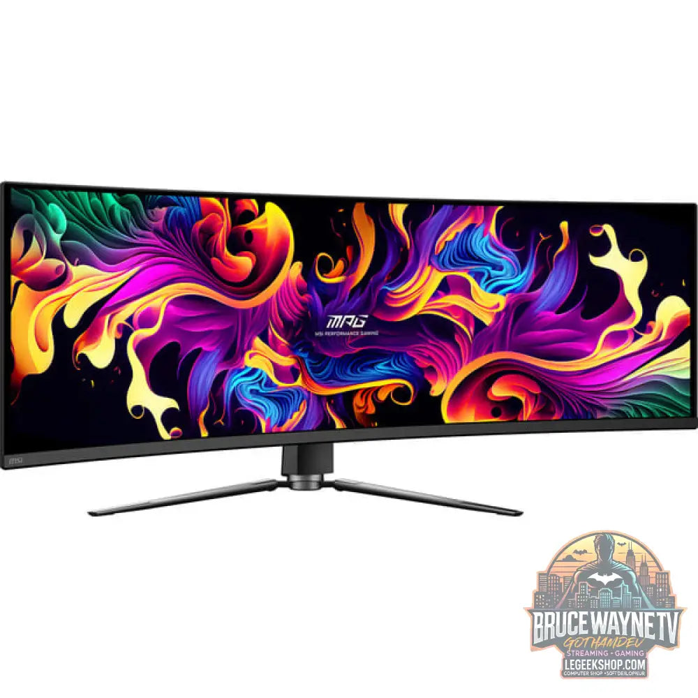 MSI MPG 491CQPXDE QD-OLED, Gaming-Monitor - vue 2